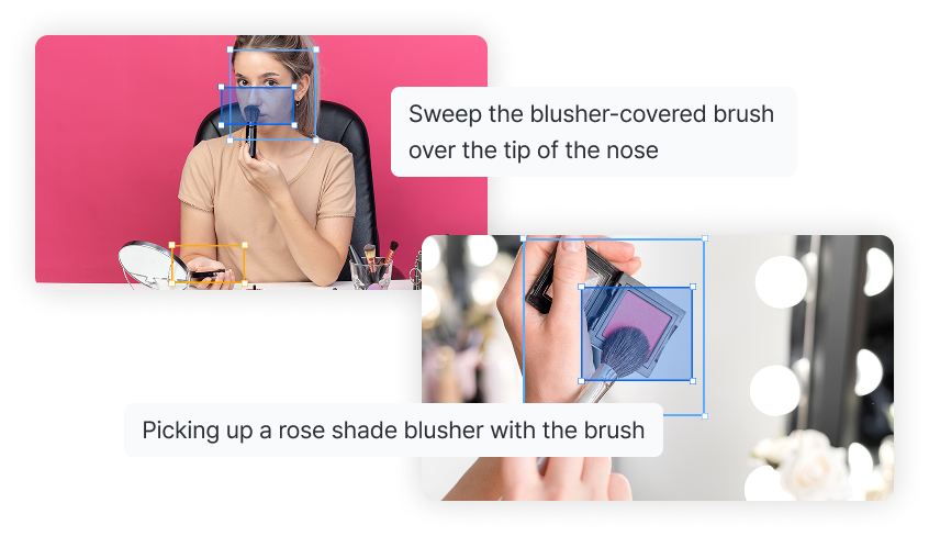 음성뿐만 아니라 시각적인 요소까지 분석해요